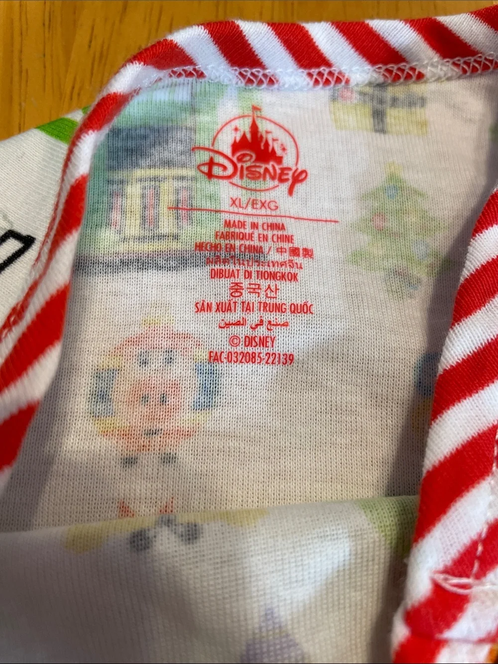 Disney Holiday Pajamas for Dogs XL Pixar Nutcrackers Toy Story
